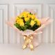 Bouquet of 24 Yellow Roses - Bright Flash | Flores a Domicilio en Colombia